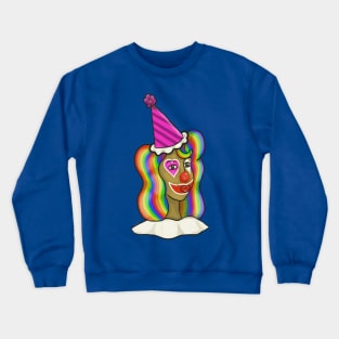 Rainbow Clown Crewneck Sweatshirt